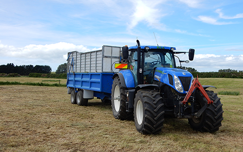 Bin Trailers & Trucks Carting Silage