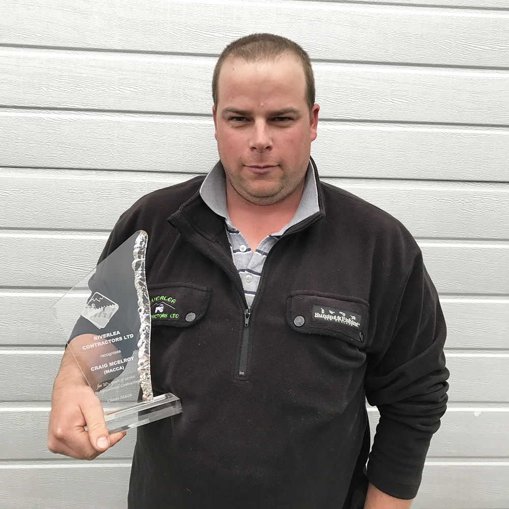 10 Years Service Trophy